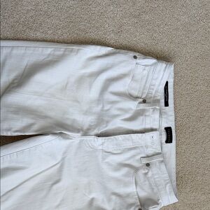 Talbots White Denim Jeans